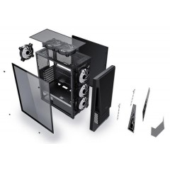 מחשב גיימינג משופץ במצב מצוין / i7 4770 / זיכרון RAM בנפח 16 ג'יגה-בייט / כונן קשיח בנפח 512 ג'יגה-בייט